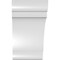 Ekena Millwork 5 1/2-in. W x 6-in. D x 10-in. H Olympic Architectural Grade PVC Knee Brace BRCP055X06X10OLY - alternate 6